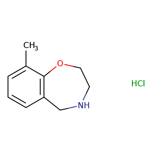 9-methyl-2,3,4,5-tetrahydro-1,4-benzoxazepine hydrochloride