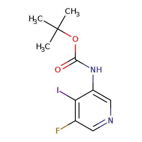 tert-Butyl (5-fluoro-4-iodopyridin-3-yl)carbamate