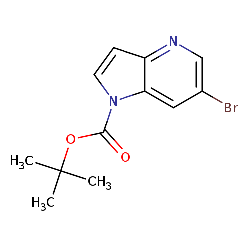 tert-Butyl 6-bromo-1H-pyrrolo[3,2-b]pyridine-1-carboxylate