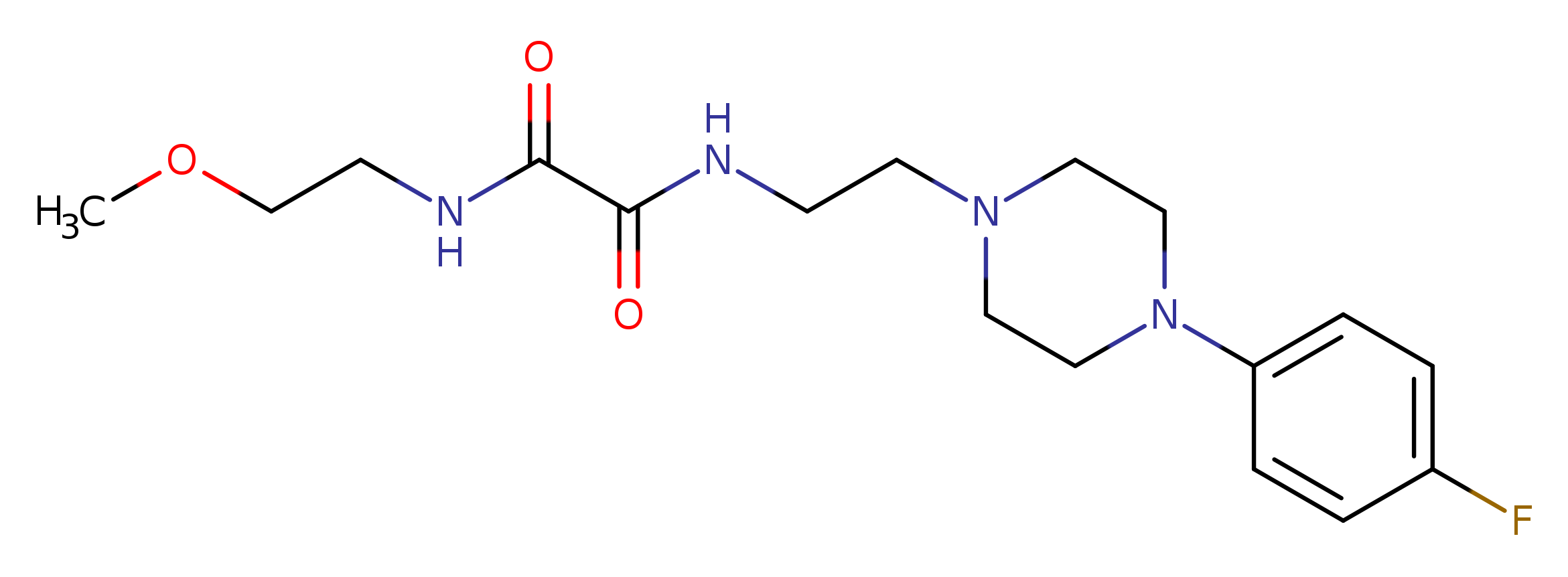 N'-{2-[4-(4-fluorophenyl)piperazin-1-yl]ethyl}-N-(2-methoxyethyl)ethanediamide