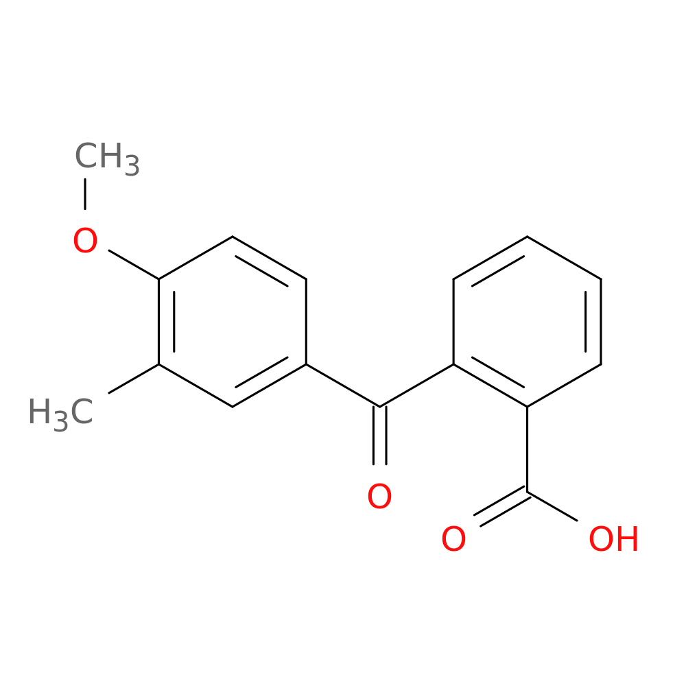 2-(4-methoxy-3-methylbenzoyl)benzoic acid