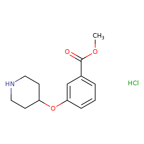 Methyl 3-(piperidin-4-yloxy)benzoate hydrochloride