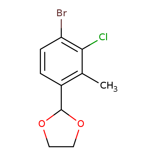 2-(4-Bromo-3-chloro-2-methylphenyl)-1,3-dioxolane