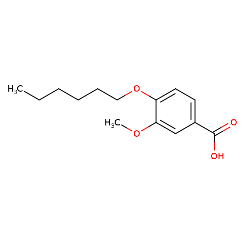 4-(Hexyloxy)-3-methoxybenzoic acid