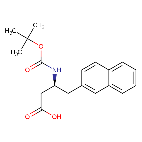 (S)-3-((tert-Butoxycarbonyl)amino)-4-(naphthalen-2-yl)butanoic acid