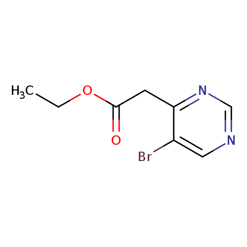(5-Bromo-pyrimidin-4-yl)-acetic acid ethyl ester