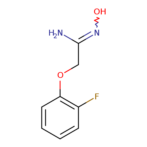 2-(2-fluorophenoxy)-N'-hydroxyethanimidamide