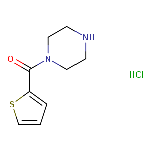 1-(thiophene-2-carbonyl)piperazine hydrochloride