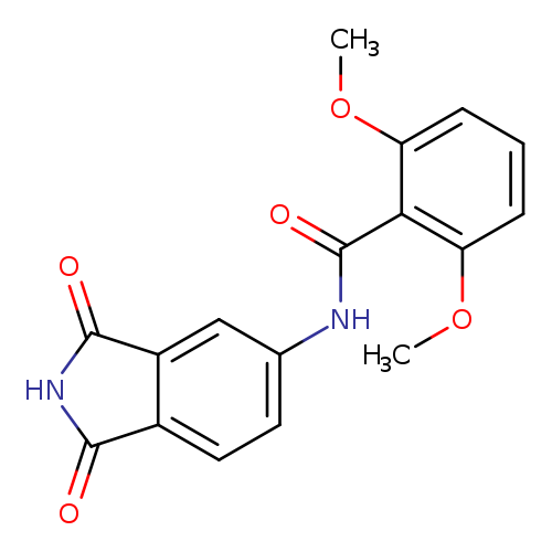 N-(1,3-dioxo-2,3-dihydro-1H-isoindol-5-yl)-2,6-dimethoxybenzamide