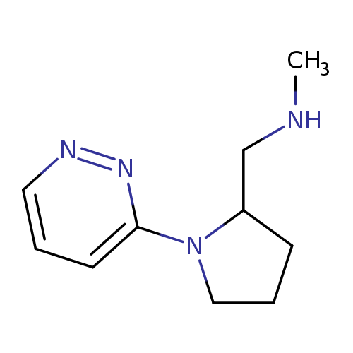 methyl({[1-(pyridazin-3-yl)pyrrolidin-2-yl]methyl})amine