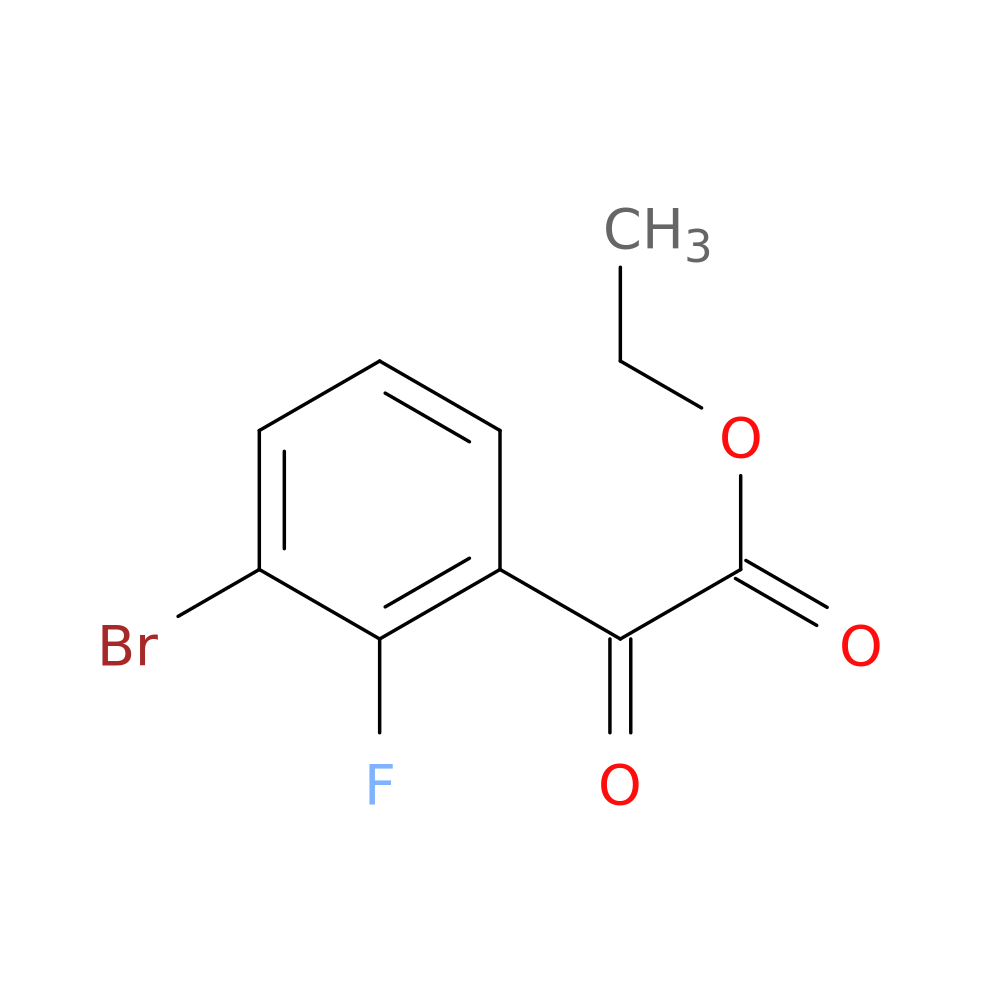 Ethyl 2-(3-bromo-2-fluorophenyl)-2-oxoacetate