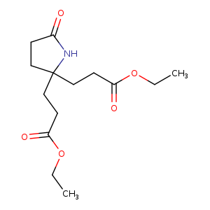 Diethyl 3，3'-(5-oxopyrrolidine-2，2-diyl)dipropanoate