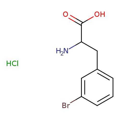 2-amino-3-(3-bromophenyl)propanoic acid hydrochloride