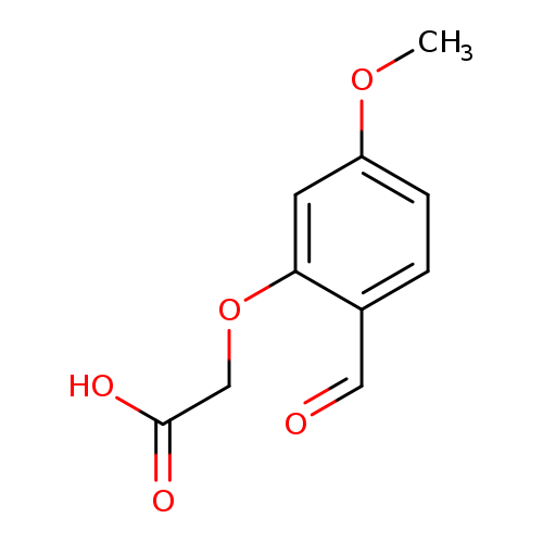 2-(2-Formyl-5-methoxyphenoxy)acetic acid