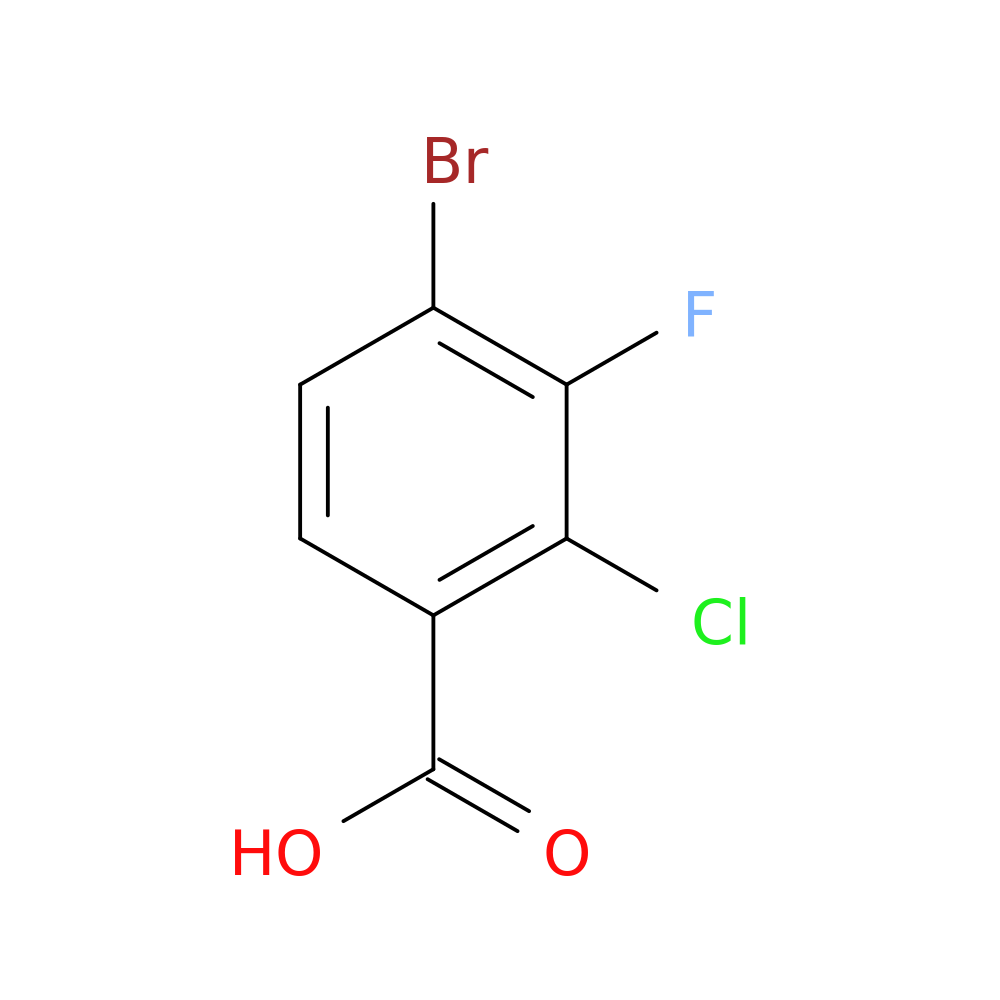 4-Bromo-2-Chloro-3-Fluorobenzoic Acid