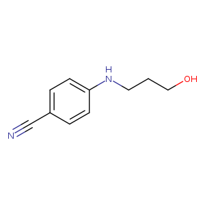 4-((3-hydroxypropyl)amino)benzonitrile