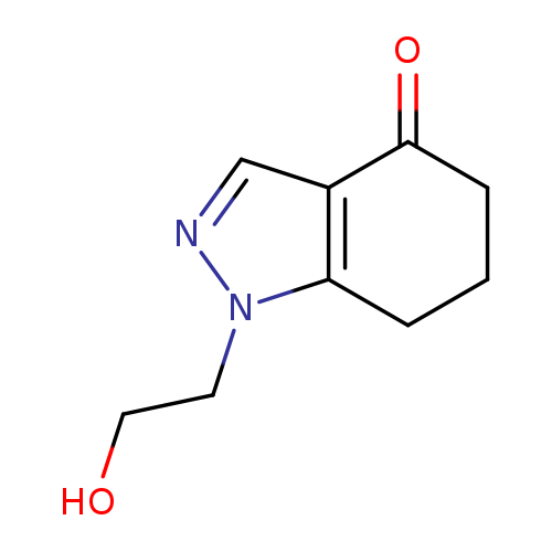 1-(2-hydroxyethyl)-4,5,6,7-tetrahydro-1h-indazol-4-one