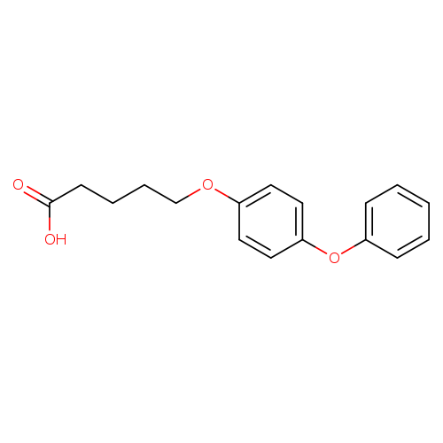 5-(4-phenoxyphenoxy)pentanoic acid