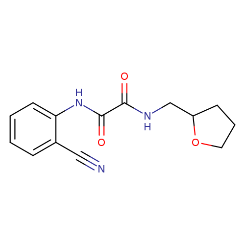 N'-(2-cyanophenyl)-N-[(oxolan-2-yl)methyl]ethanediamide