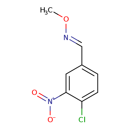 (E)-[(4-chloro-3-nitrophenyl)methylidene](methoxy)amine