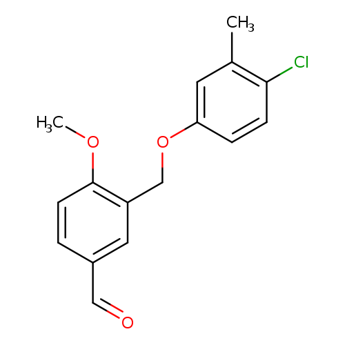 3-[(4-Chloro-3-methylphenoxy)methyl]-4-methoxybenzaldehyde