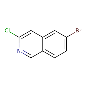 6-Bromo-3-chloroisoquinoline