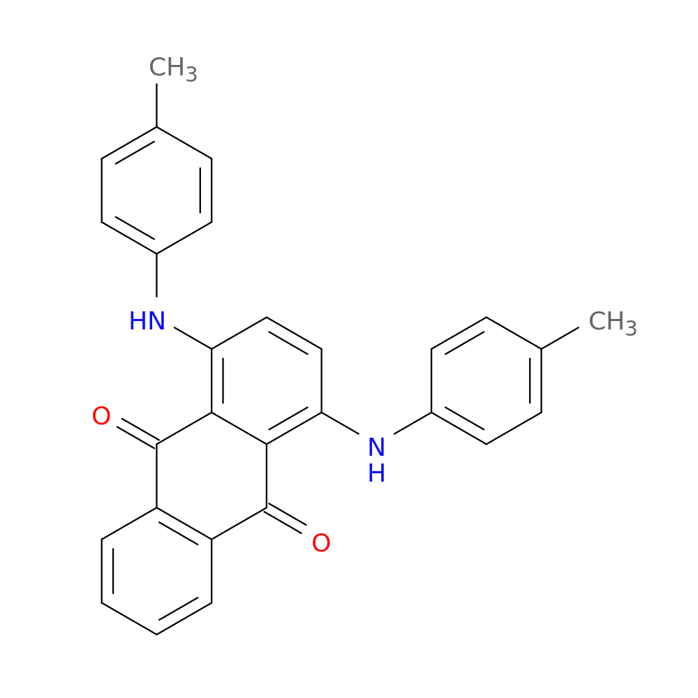 1,4-Bis(p-tolylamino)anthracene-9,10-dione