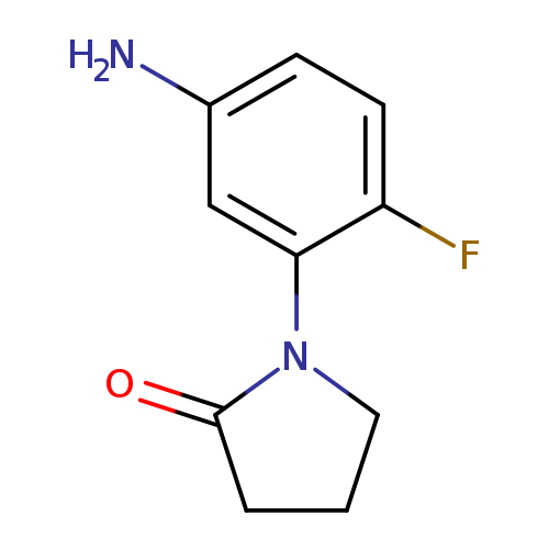 1-(5-amino-2-fluorophenyl)pyrrolidin-2-one