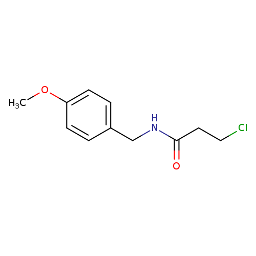 3-Chloro-n-(4-methoxybenzyl)propanamide