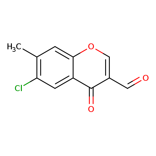 6-Chloro-7-methyl-4-oxo-4H-chromene-3-carbaldehyde