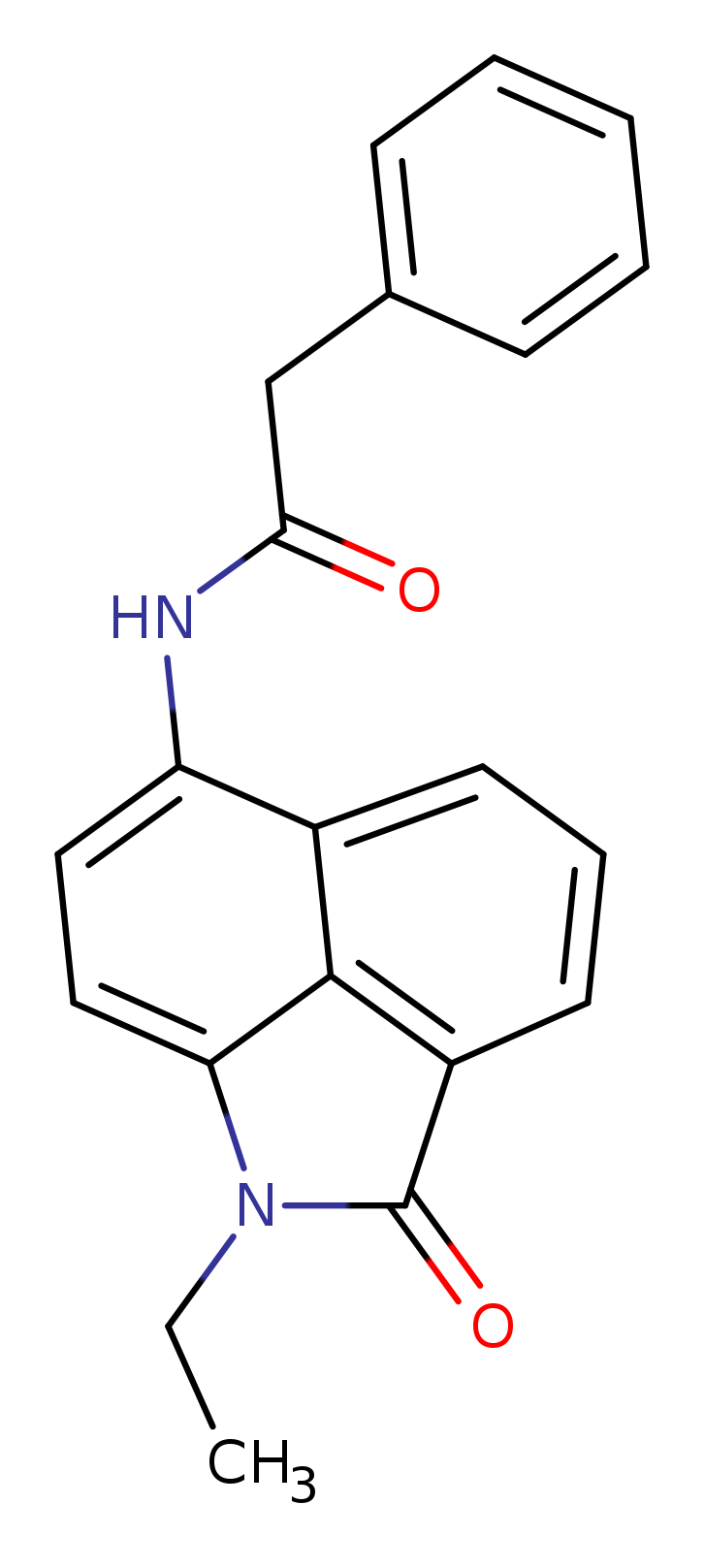 N-{2-ethyl-3-oxo-2-azatricyclo[6.3.1.0^{4,12}]dodeca-1(11),4(12),5,7,9-pentaen-9-yl}-2-phenylacetamide