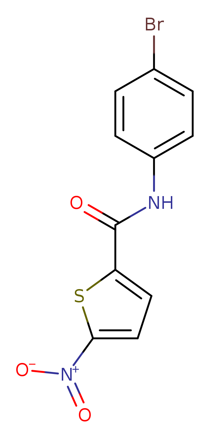N-(4-bromophenyl)-5-nitrothiophene-2-carboxamide