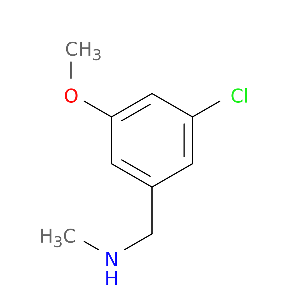 [(3-chloro-5-methoxyphenyl)methyl](methyl)amine