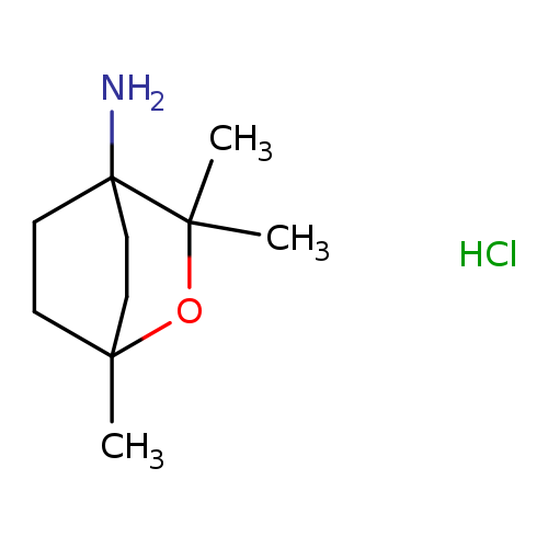 1,3,3-trimethyl-2-oxabicyclo[2.2.2]octan-4-amine hydrochloride