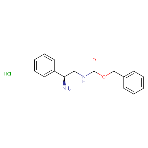 N-[(2S)-2-AMINO-2-PHENYLETHYL]-CARBAMIC ACID PHENYLMETHYL ESTER HYDROCHLORIDE
