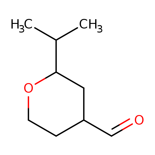 2-(propan-2-yl)oxane-4-carbaldehyde