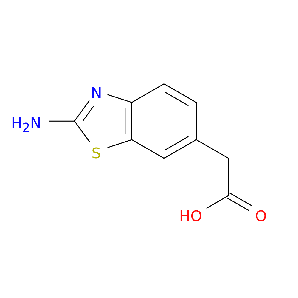 2-Amino-6-benzothiazoleacetic acid