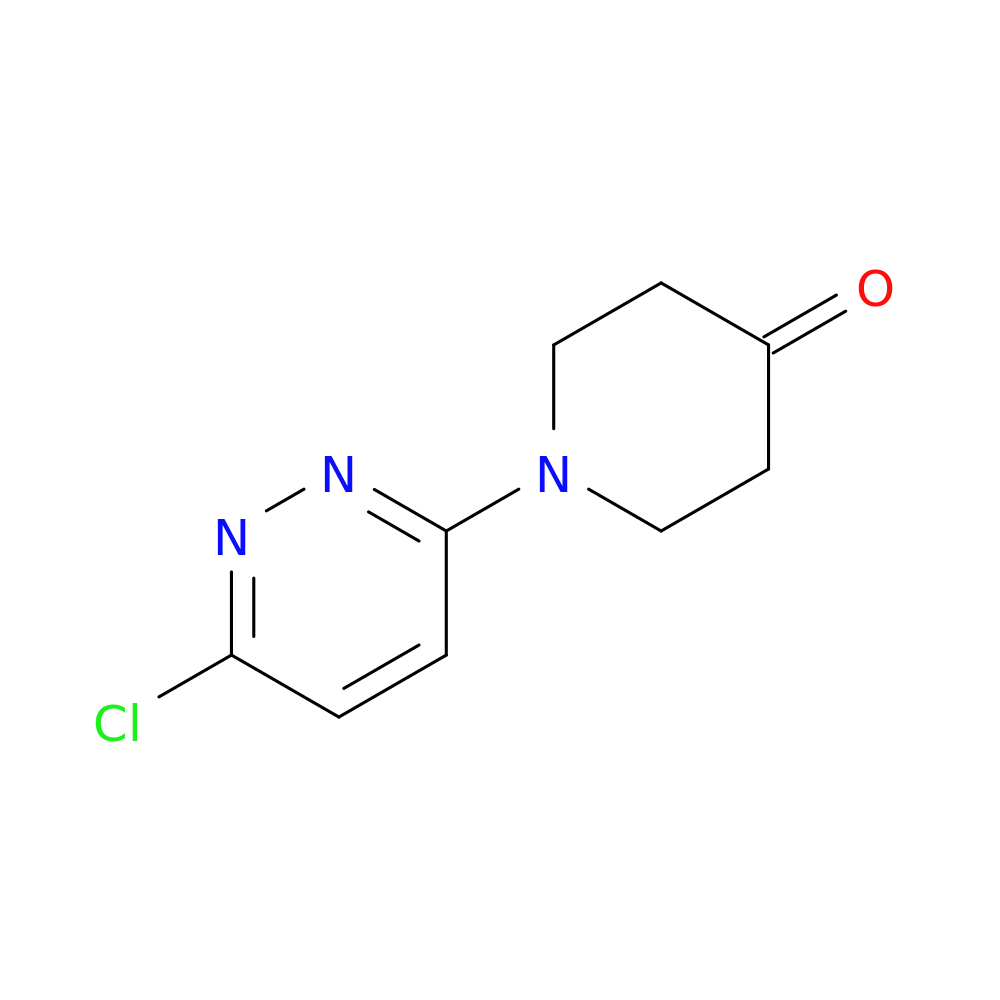 1-(6-Chloropyridazin-3-yl)piperidin-4-one