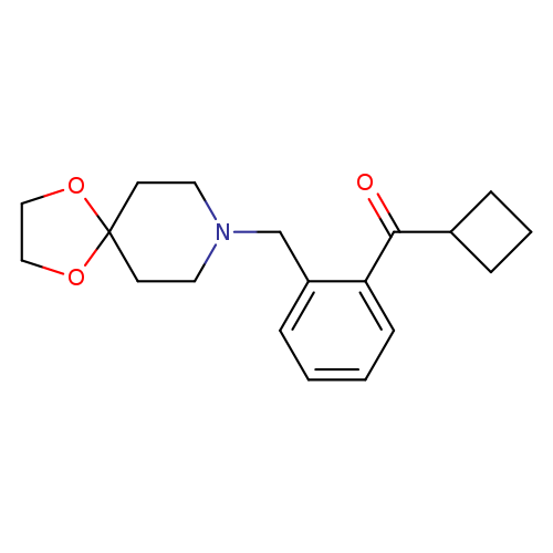 (2-(1,4-Dioxa-8-azaspiro[4.5]decan-8-ylmethyl)phenyl)(cyclobutyl)methanone