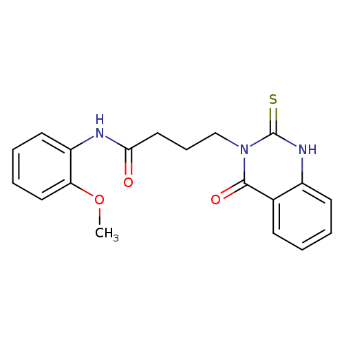 N-(2-methoxyphenyl)-4-(4-oxo-2-sulfanylidene-1,2,3,4-tetrahydroquinazolin-3-yl)butanamide
