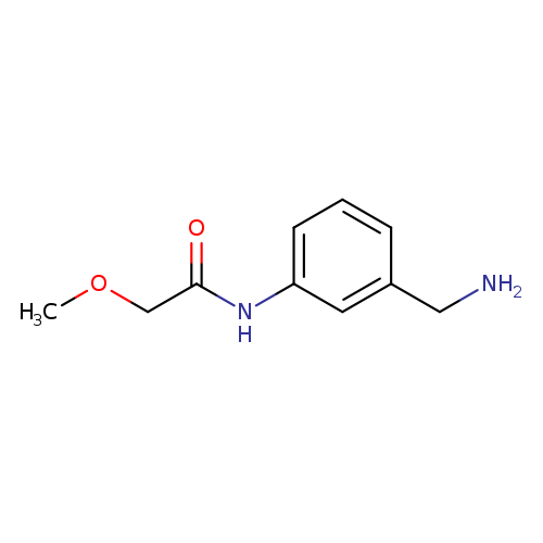 N-[3-(aminomethyl)phenyl]-2-methoxyacetamide