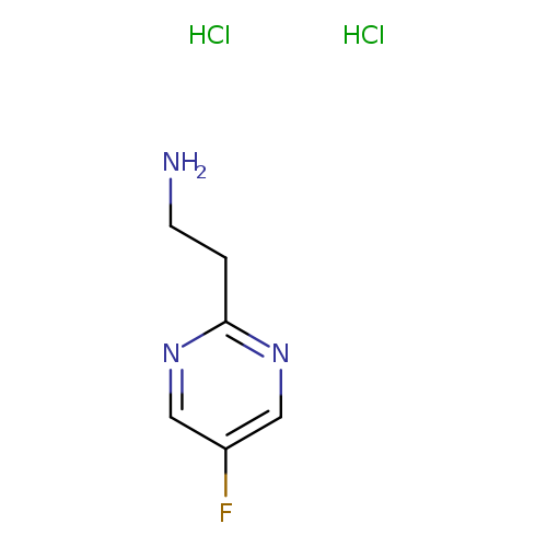 2-(5-fluoropyrimidin-2-yl)ethan-1-amine dihydrochloride