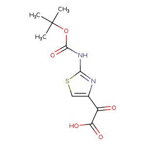 2-[[(1,1-Dimethylethoxy)carbonyl]amino]-α-oxo-4-thiazoleacetic acid