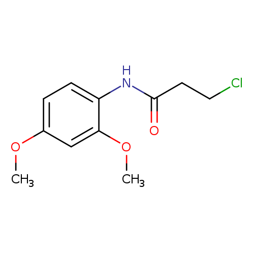 3-Chloro-n-(2,4-dimethoxyphenyl)propanamide