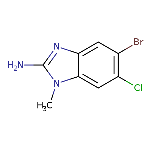 5-bromo-6-chloro-1-methyl-1H-1,3-benzodiazol-2-amine