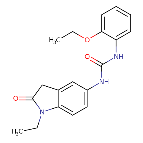 1-(2-ethoxyphenyl)-3-(1-ethyl-2-oxo-2,3-dihydro-1H-indol-5-yl)urea
