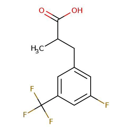 3-[3-Fluoro-5-(trifluoromethyl)phenyl]-2-methylpropanoic acid
