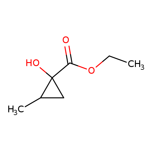 Ethyl 1-hydroxy-2-methylcyclopropanecarboxylate