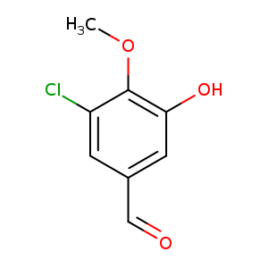 Benzaldehyde, 3-chloro-5-hydroxy-4-methoxy-