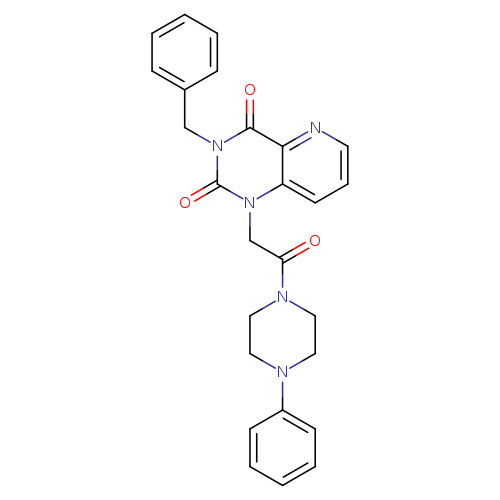 3-benzyl-1-[2-oxo-2-(4-phenylpiperazin-1-yl)ethyl]-1H,2H,3H,4H-pyrido[3,2-d]pyrimidine-2,4-dione